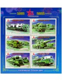 n° 4772/4777, n° 4778/4783, n° 4784/4789 (les 18 valeurs) - Timbre COREE DU NORD Poste