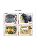 n° 3313/3316  - Timbre TCHAD Poste