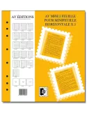 Feuille AV : pour minifeuille horizontale (x5) - AV EDITIONS®