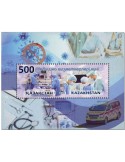n° 142 - Timbre KAZAKHSTAN Blocs et feuillets