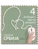 n° 1101 - Timbre SERBIE Poste