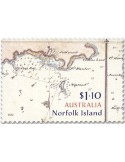 n° 1233/1234 - Timbre NORFOLK Poste