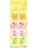 n° 11136/11140 (Les 10 valeurs en 2 séries) - Timbre JAPON Poste