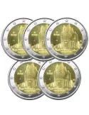 2 EURO COMMEMORATIVE 2023 : ALLEMAGNE (Présidence de Hambourg au Bundesrat) - 5 ateliers