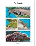 n° 9292/9295 - Timbre CENTRAFRIQUE Poste