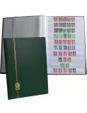 PERFECTA : Classeur fixe pour timbres (Grand modèle-Pages Blanches-32p.)