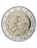 2 EURO COMMEMORATIVE 2005 : BELGIQUE (Union économique belgo-luxembourgeoise)