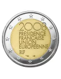 2 EURO COMMEMORATIVE 2008 : FRANCE (Présidence Française du Conseil de l´Union Européenne)