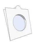 ETUIS DE PROTECTION : 25 mm - À AGRAFER