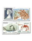 MONACO : pochette de 100 timbres (Oblitérés)