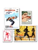 SPORTS : pochette de 200 timbres (Oblitérés)
