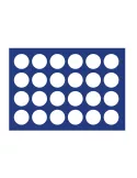 PLATEAU MALETTE DIAMANT (24 CASES RONDES : Ø 38mm ) - SAFE®