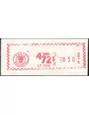 n° 3 - Timbre COLOMBIE Timbres de distributeurs
